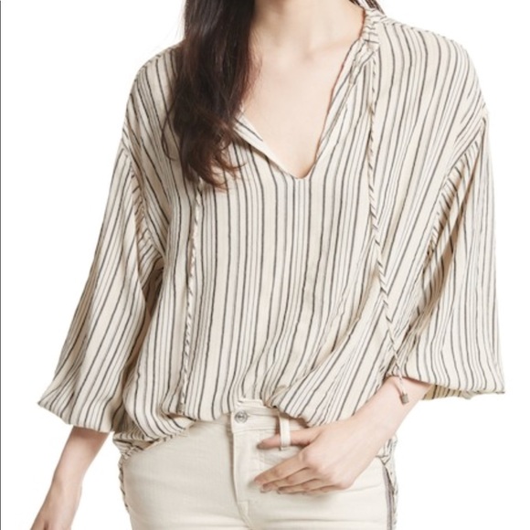 New Free People Rhythm of the Night Tunic Ivory - Picture 5 of 7